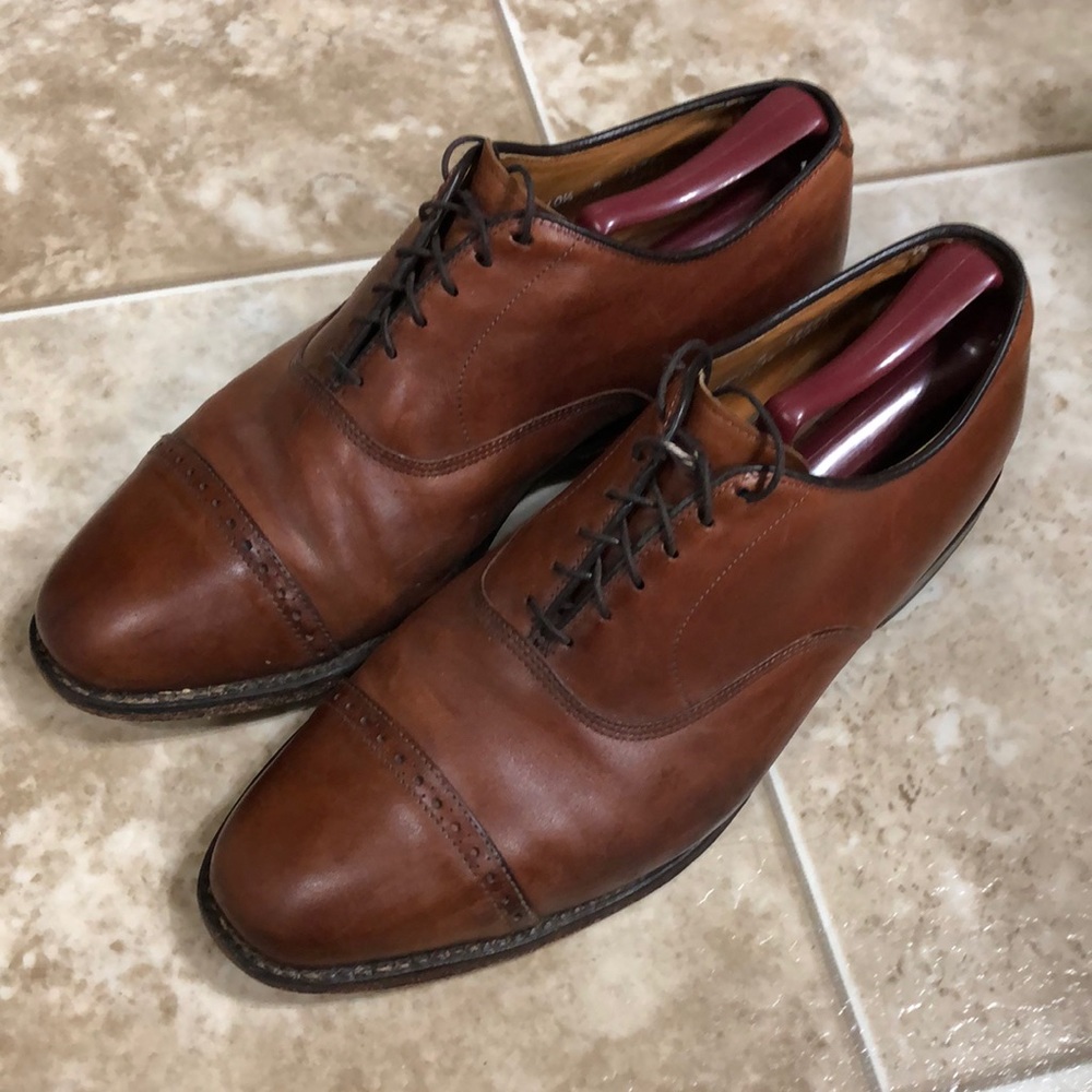 Allen Edmonds Byron captoe oxford 10.5D